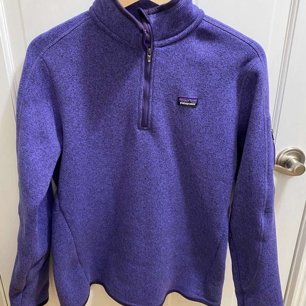 Purple Patagonia Better Sweater